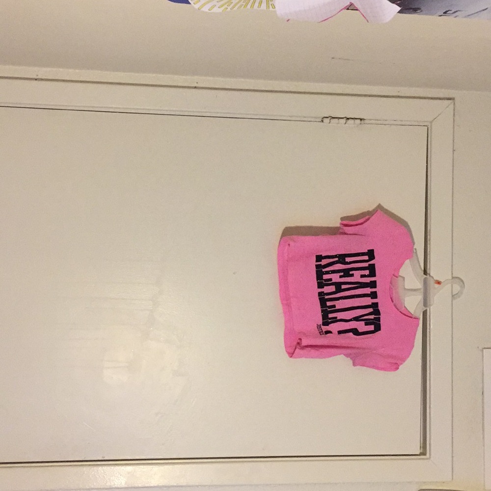 Pink really shirt